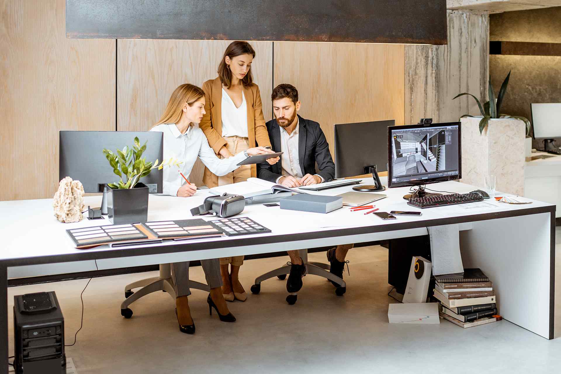 Business strategic meeting